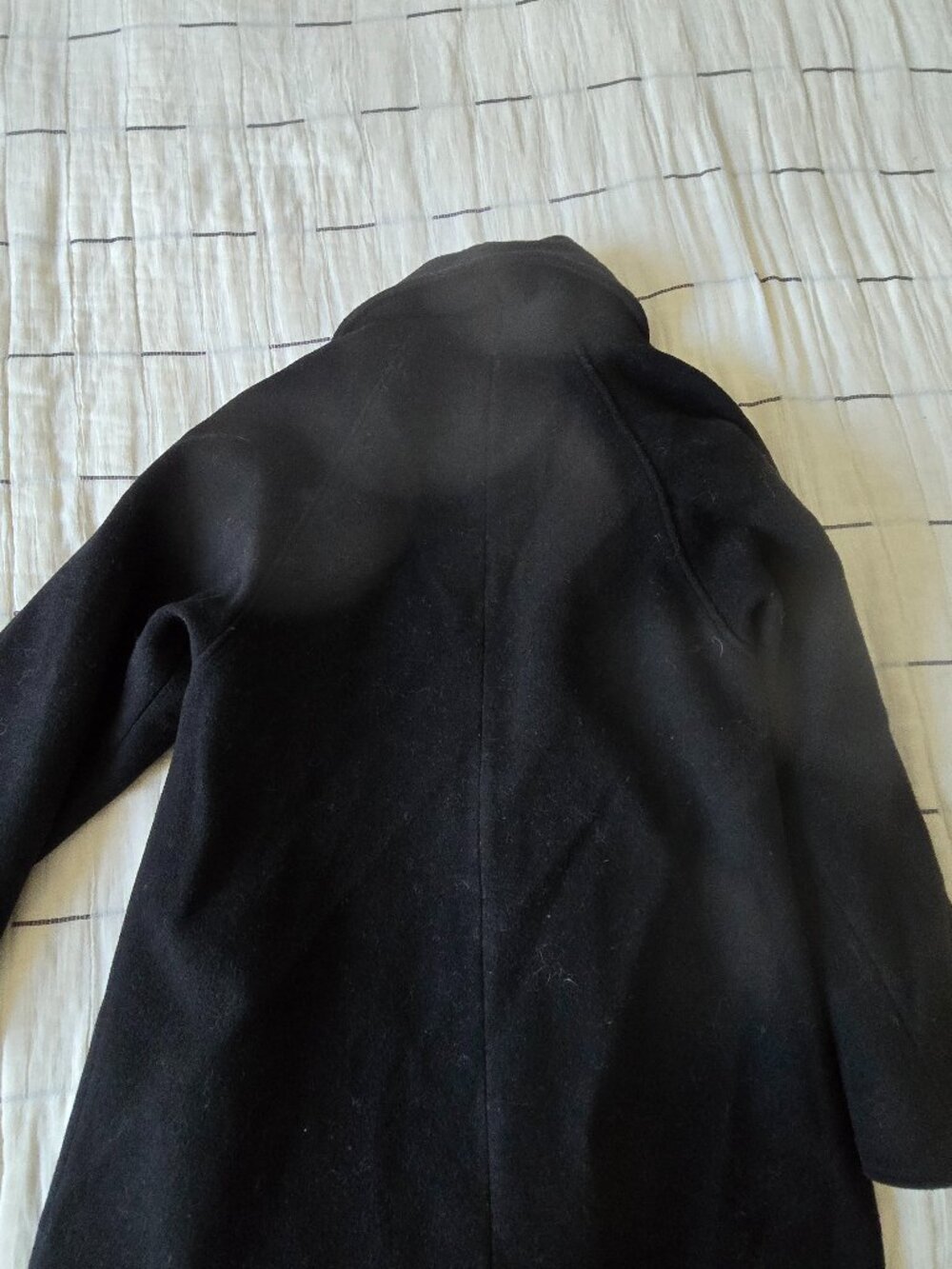 14th & Union Black Wool Blend Wrap Coat – Size M Price $40 OBO Brand 14th & Unio